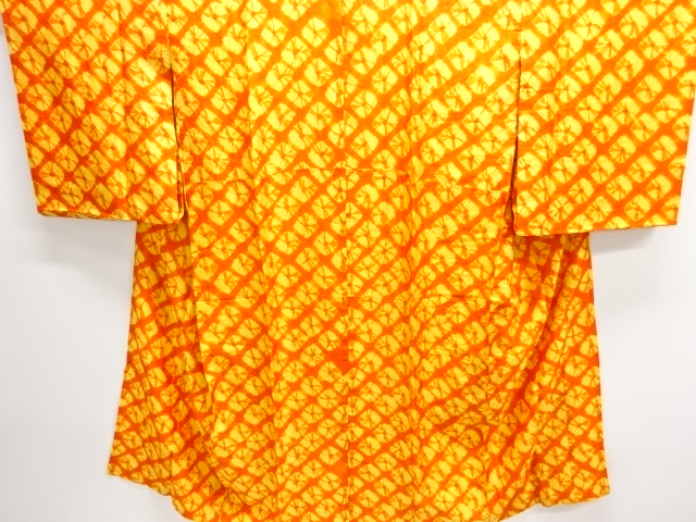 Japanese Kimono / Chirimen Kinsha Silk